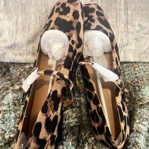 Leopard Print Women's Shoes